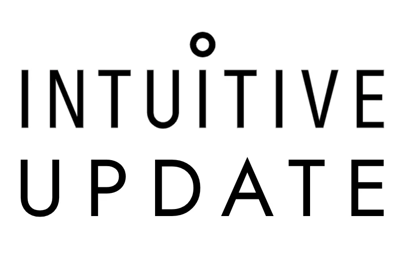 Intuitive Update Intuitive Update logo in black text on a white background.